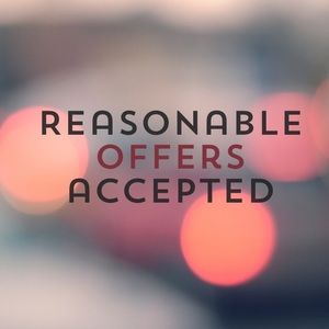 See an item you like-make an offer!